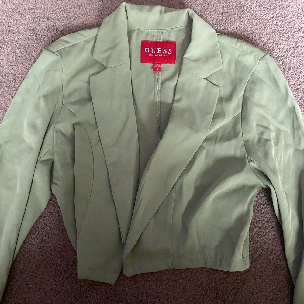 Mint Green Guess Jacket